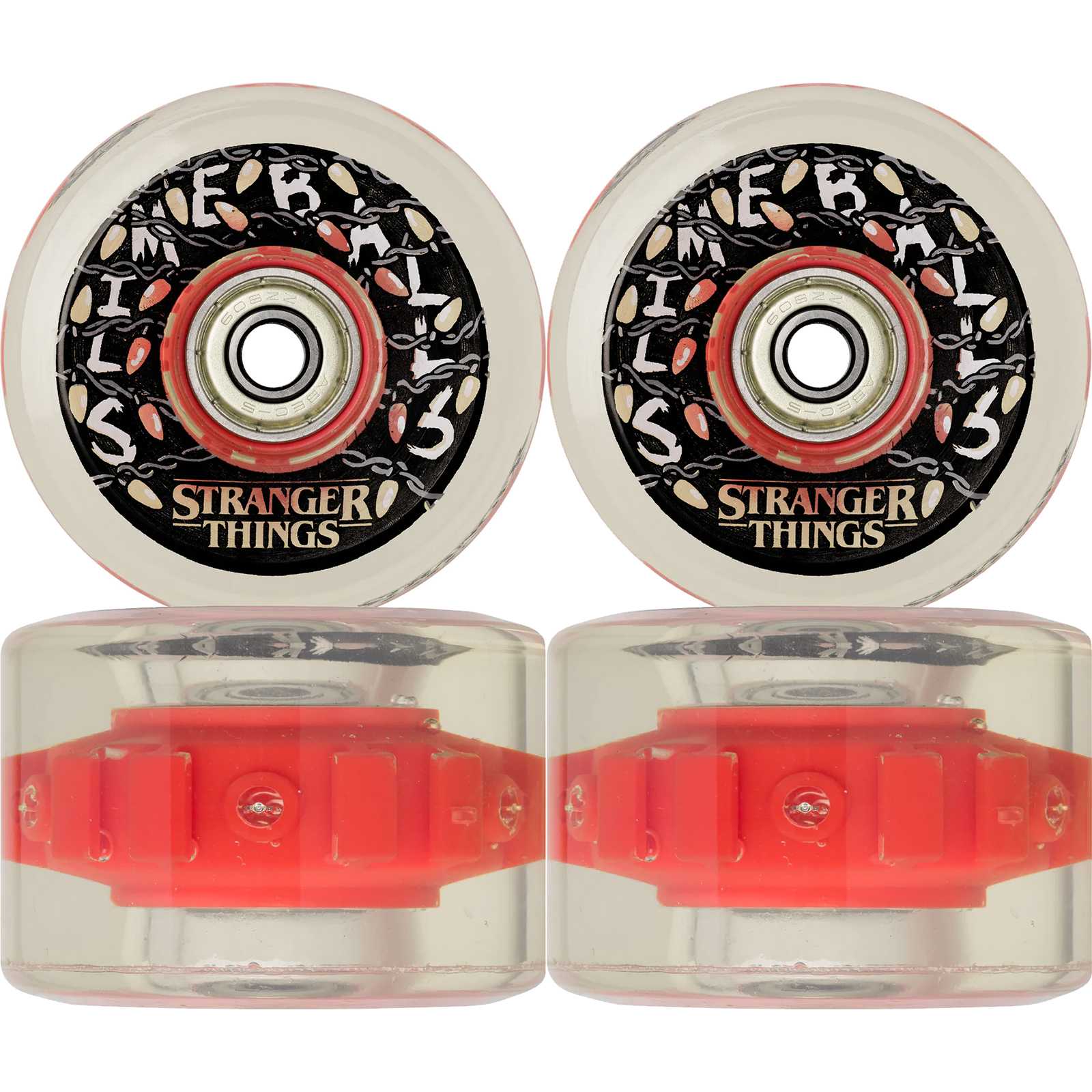 Santa Cruz Slime Balls x Stranger Things OG Light Up Skateboard