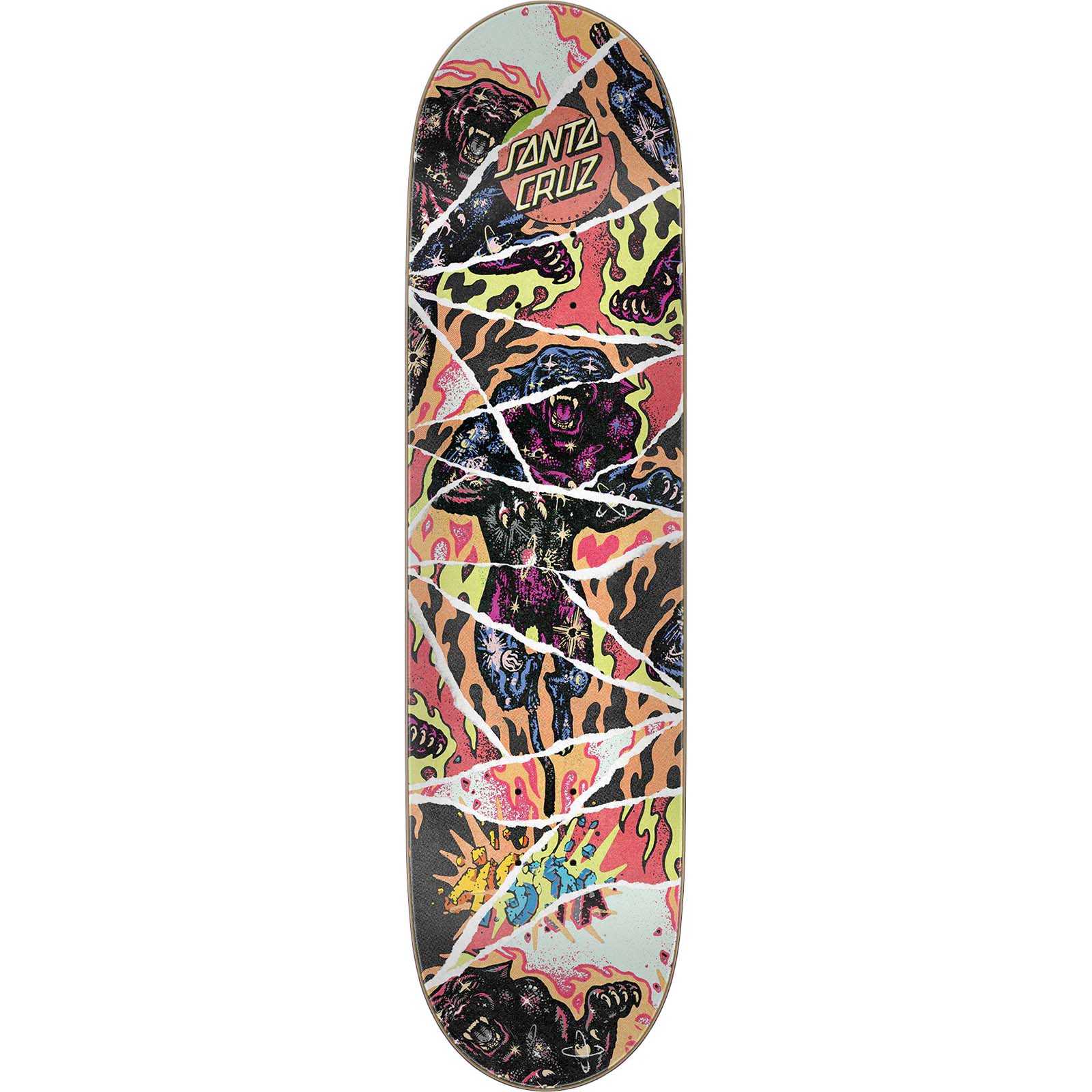 Santa Cruz VX Everslick Misprint Cosmic Skateboard Deck - Asta 8