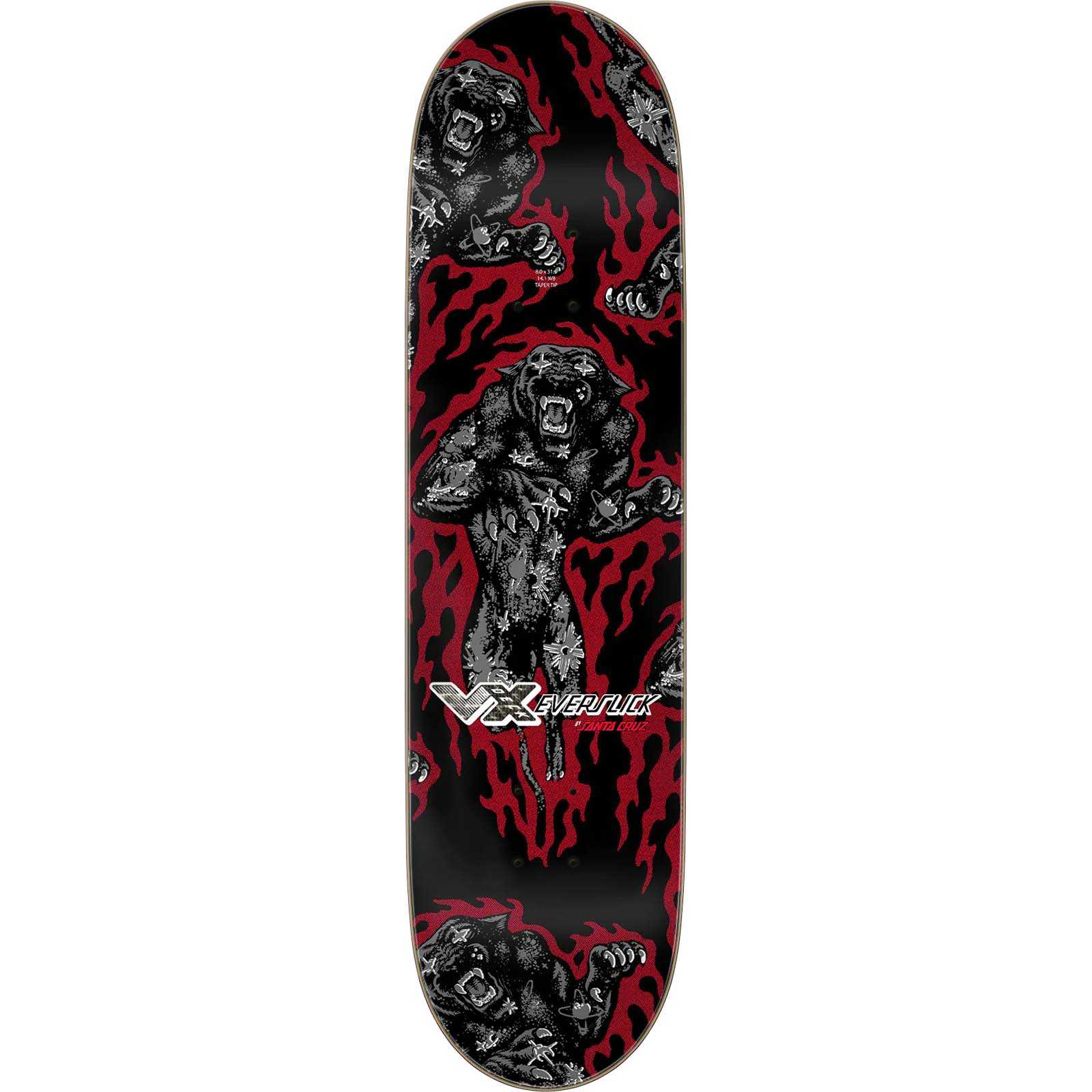 Santa Cruz VX Everslick Misprint Cosmic Skateboard Deck - Asta 8