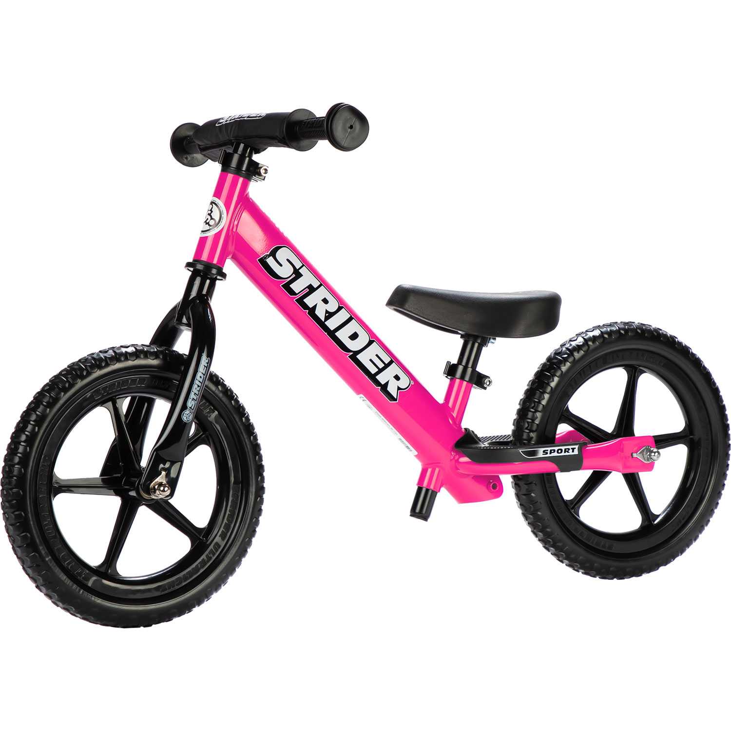 Strider 12 Sport Balance Bike - Pink | SkateHut