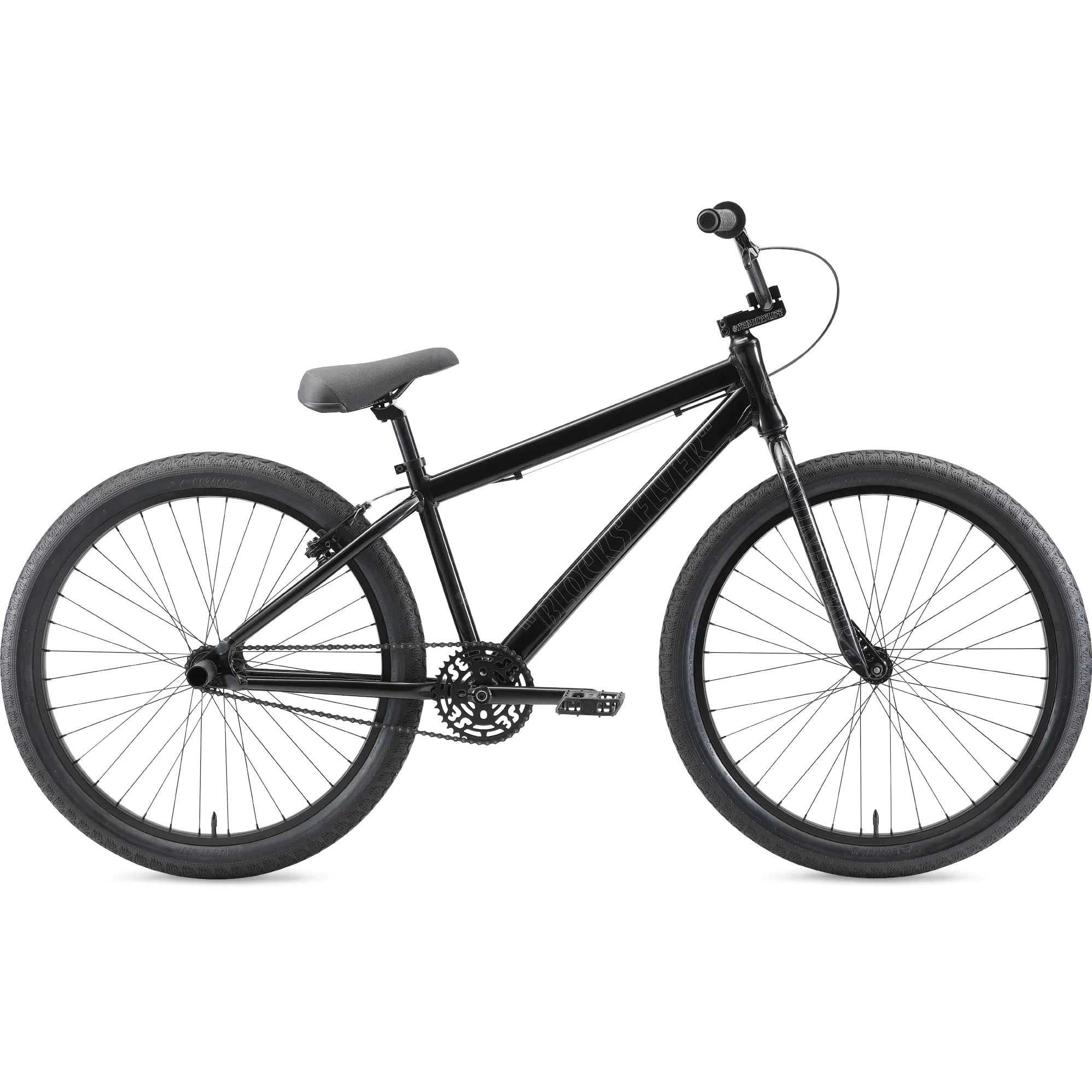 SE Blocks Flyer 26'' 2021 Complete BMX - Stealth Mode Black | SkateHut