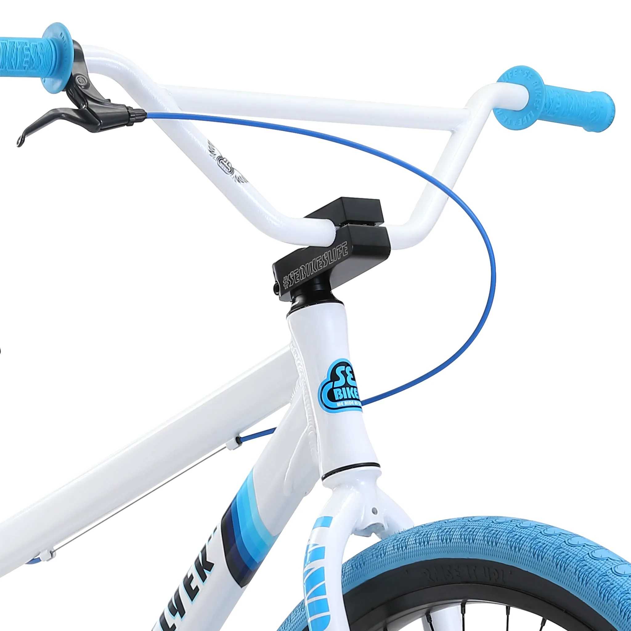 SE Blocks Flyer 26'' 2021 Complete BMX - White | SkateHut