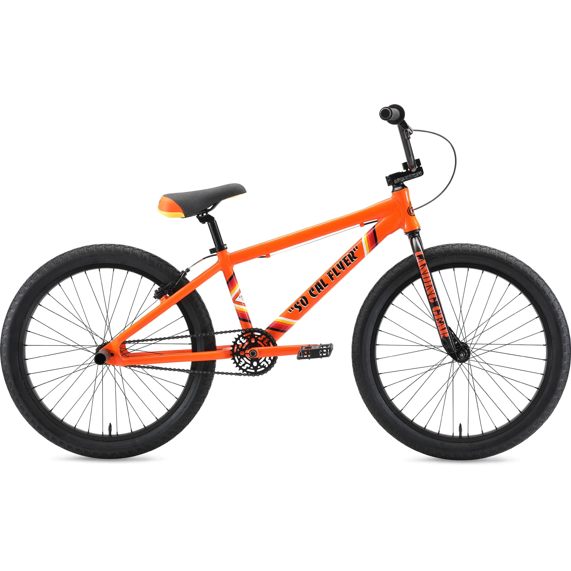 SE So Cal Flyer 24'' 2021 Complete BMX - Orange | SkateHut