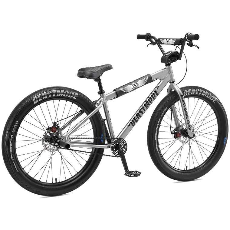 SE BIKES BEASTMOOD 27.5インチ SE Beast Mode Ripper 27.5'' Complete BMX - Silver | SkateHut