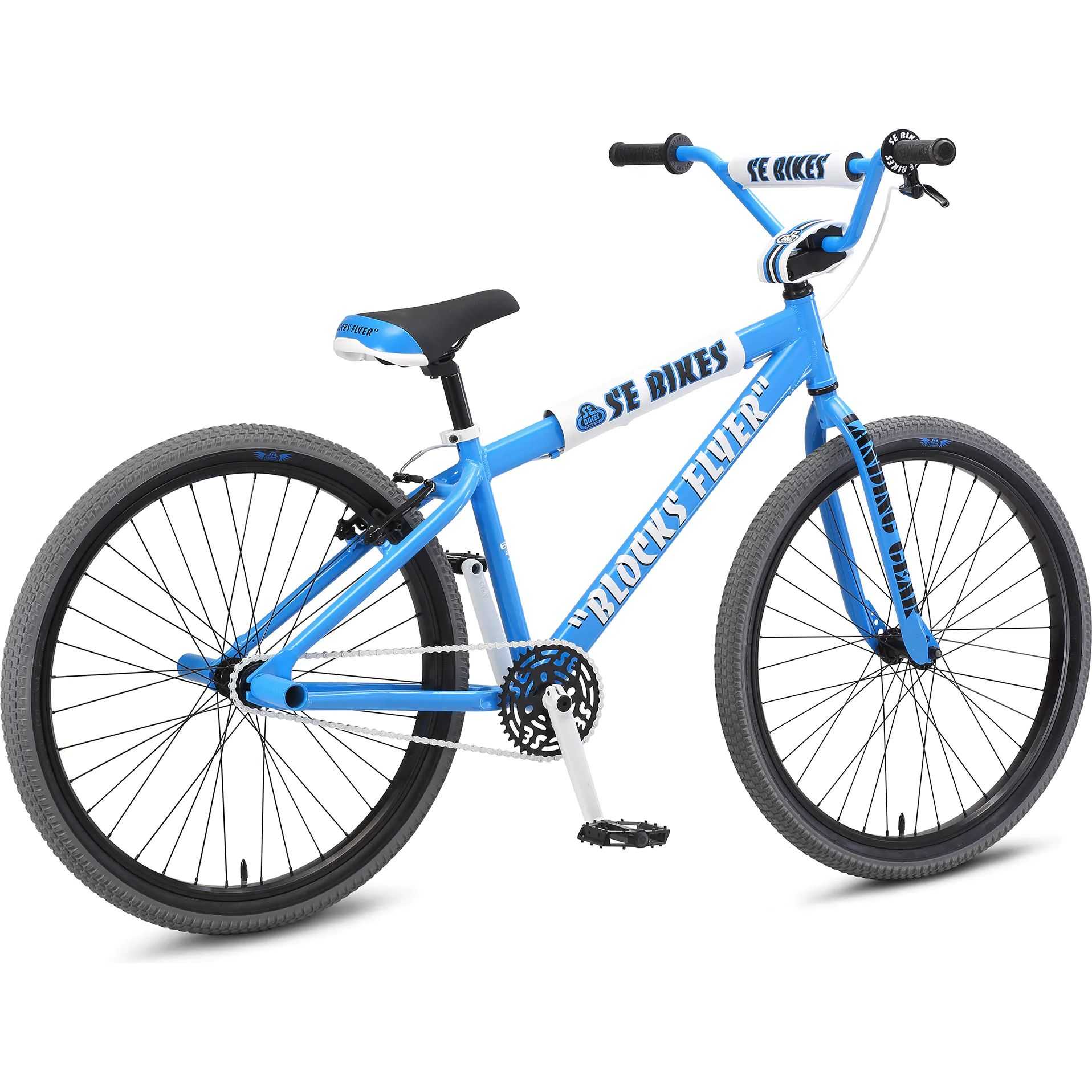 Cosmetic Damage] SE Blocks Flyer 26'' Complete BMX - Blue | SkateHut