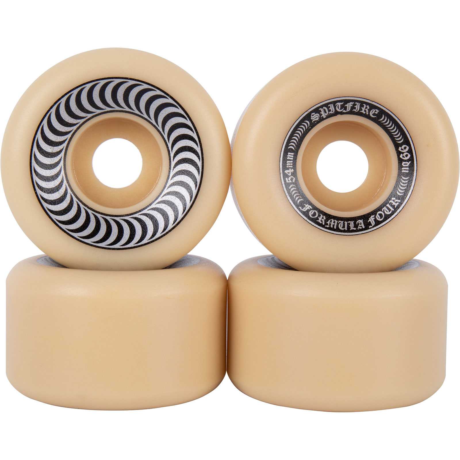 スケートボード SPITFIRE FORMULA FOUR 06CLASSICS 99 54mm Spitfire Formula Four OG Classics 99 Skateboard Wheels - White