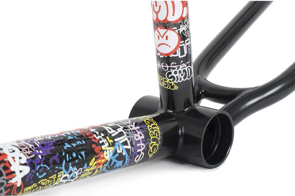 Subrosa Simo 20.8'' BMX Frame - Gloss Black | SkateHut