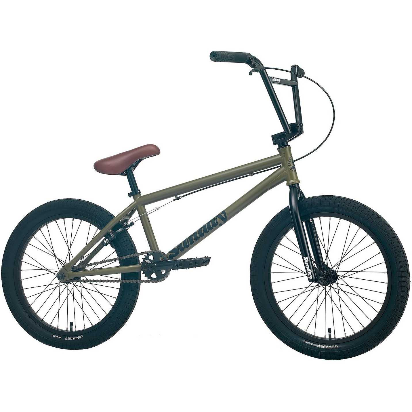 Sunday 2022 Scout 21'' Complete BMX - Matte Army Green | SkateHut