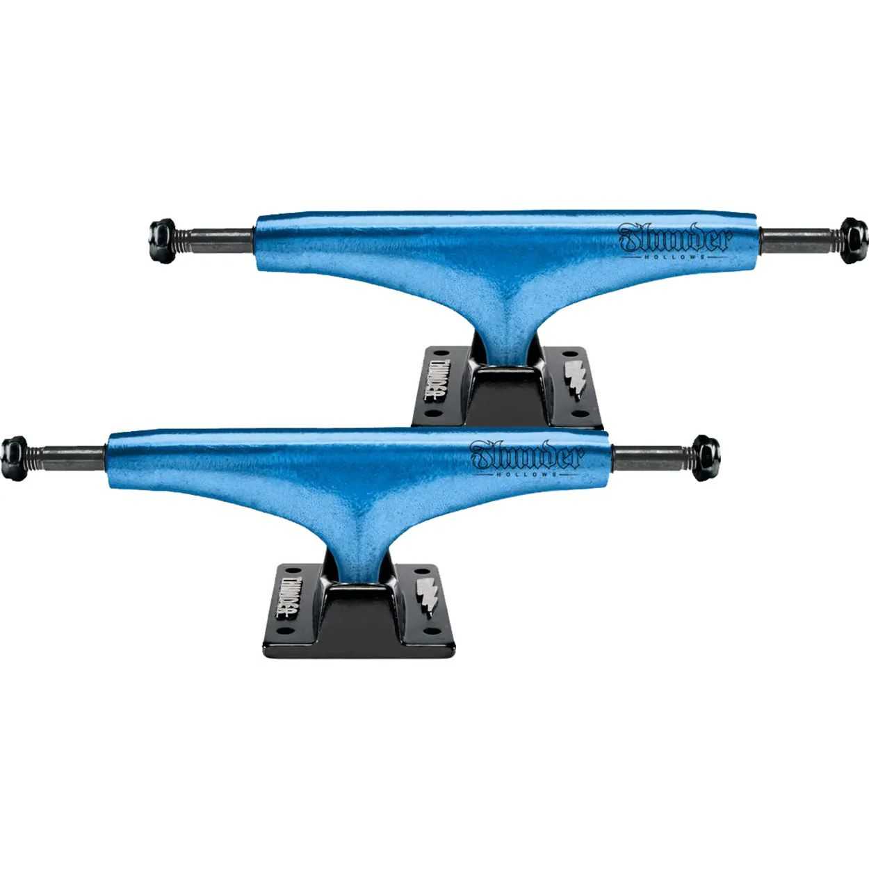 Thunder Hollow Lights Metallic Script Skateboard Trucks - Candy