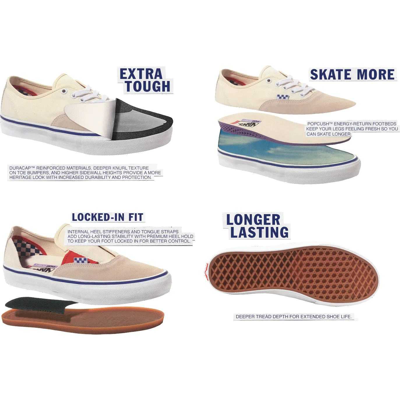 Vans Skate Old Skool Skate Shoes Black/White SkateHut