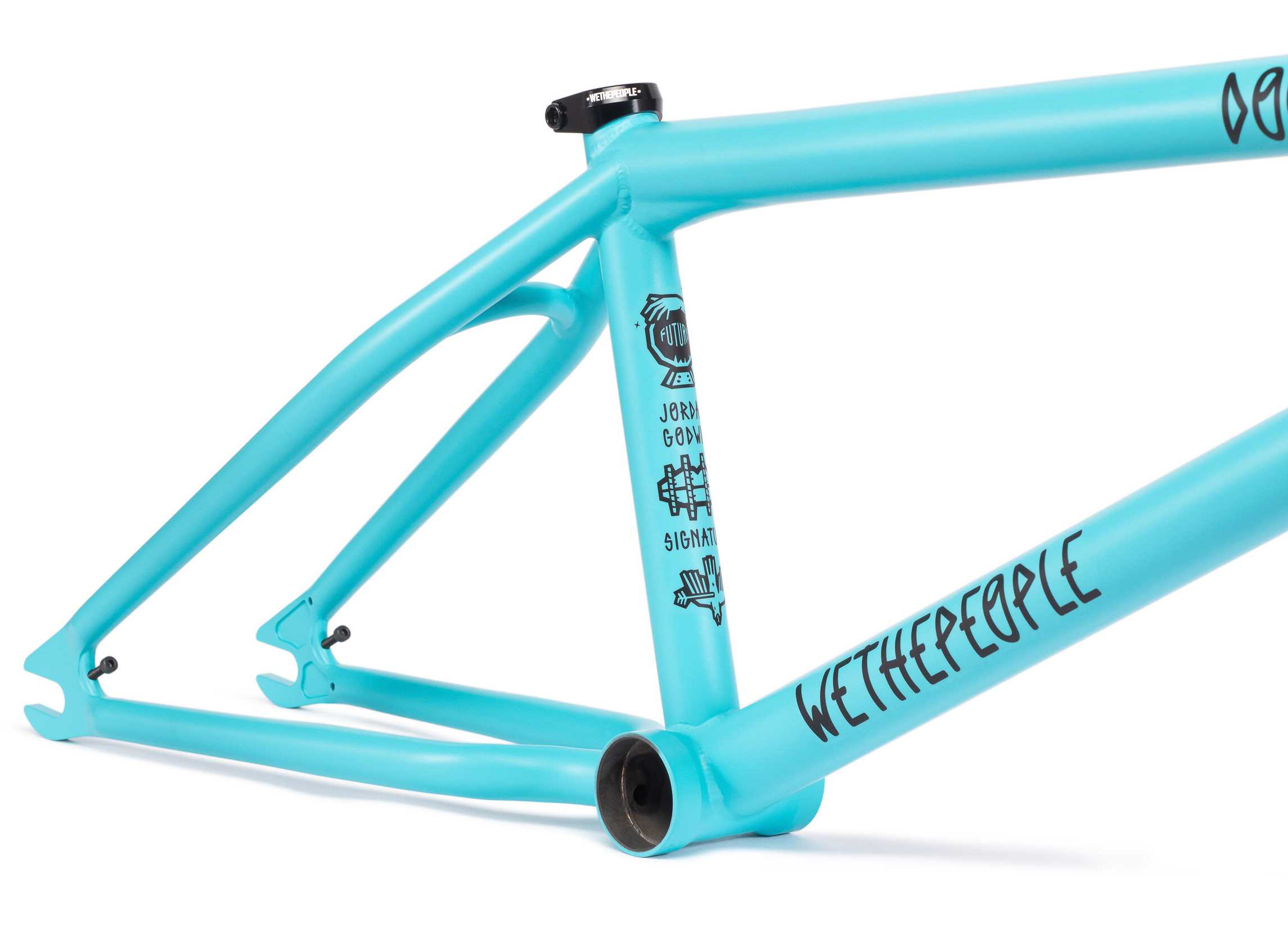 WeThePeople Doomsayer 20.5'' BMX Frame - Matt Pastel Blue | SkateHut
