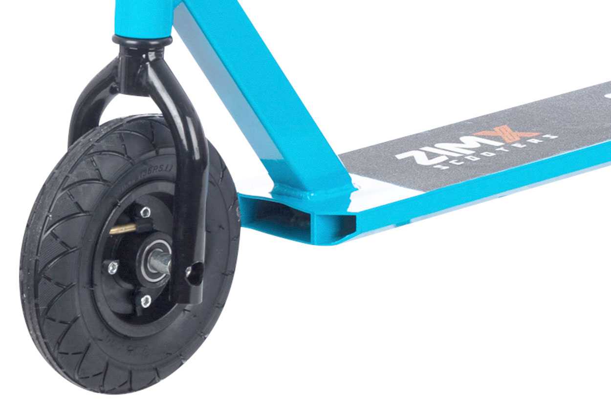 Cosmetic Damage] Zimx ZX Track Kids Dirt Scooter - Blue | SkateHut