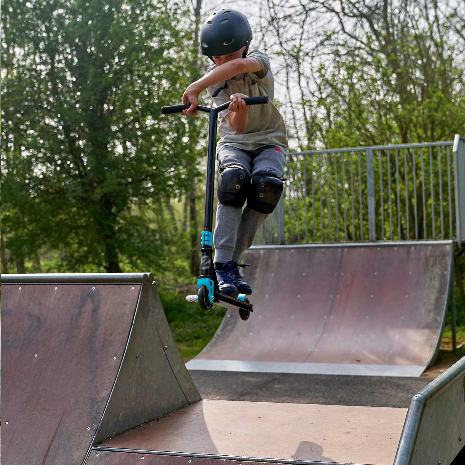 Zinc Void Stunt Scooter - Blue | SkateHut