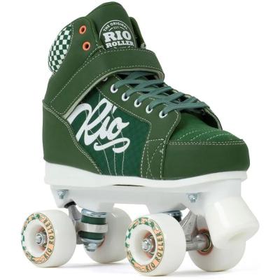 Rollers réglables HUOLE - GULOVEJ - Enfant - Taille S rose - roues en