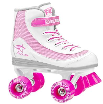 Rollers en Ligne pour Enfant - Laizere - Rose - Taille S - Roues en PU