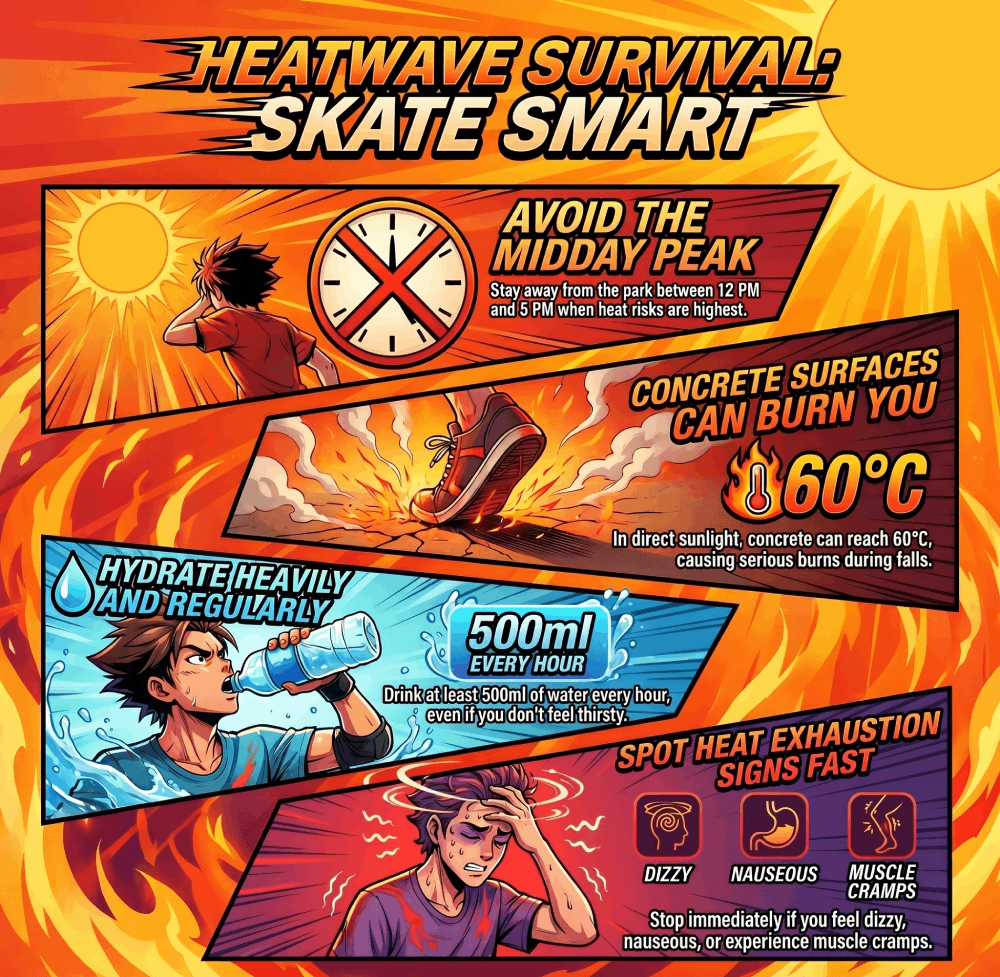 Heatwave Survival Guide For Skaters